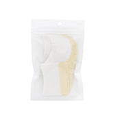 XIUSUZAKI Eyelash Extension Glue Remover Segregate Cotton Pads Under Eyes Skin Close Breathable Mild Soft Non-Irritation